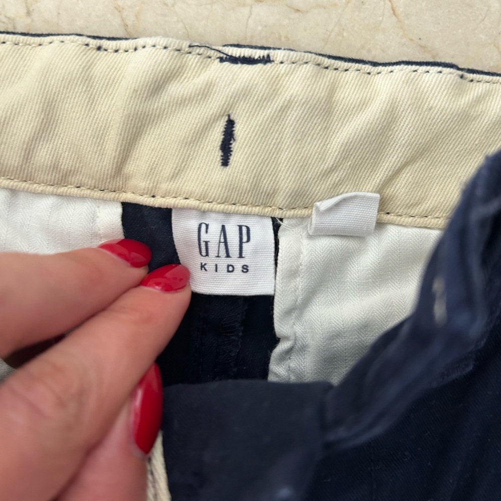 Boys Navy Blue Pants - Picture 2 of 3